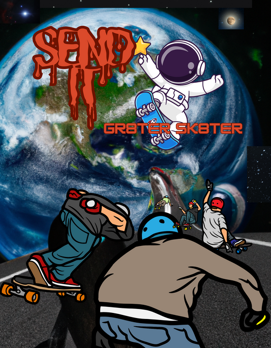 SENDING IT FROM INNER SPACE TO EARTH HOODIE